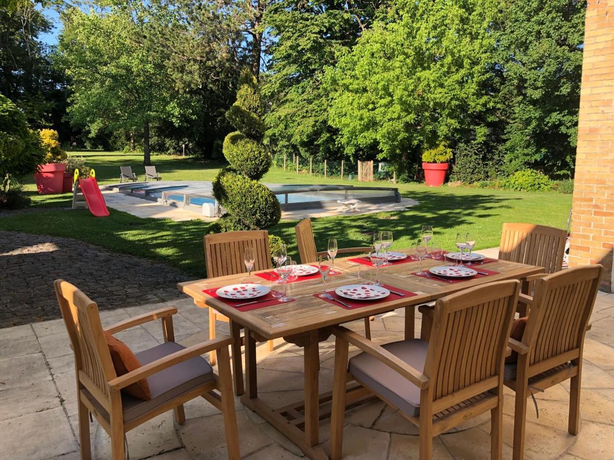 Le Jardin De Fresnes Bed and Breakfast Exterior foto
